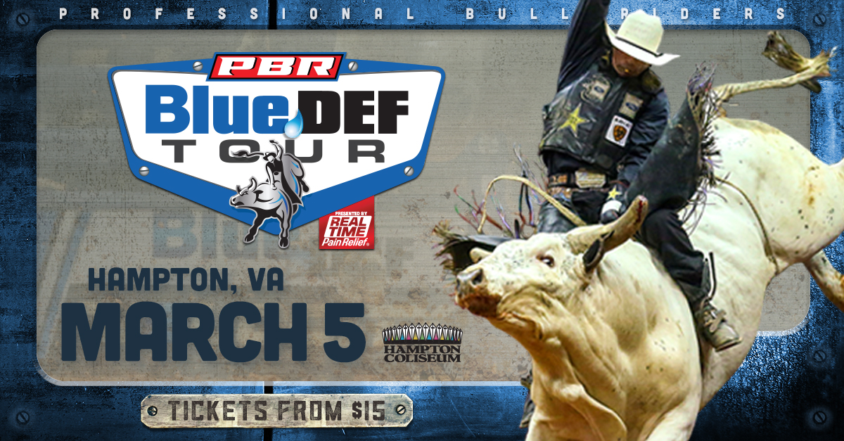 CLOSED *Ticket Giveaway* - Professional Bull Riders At Hampton Coliseum ...